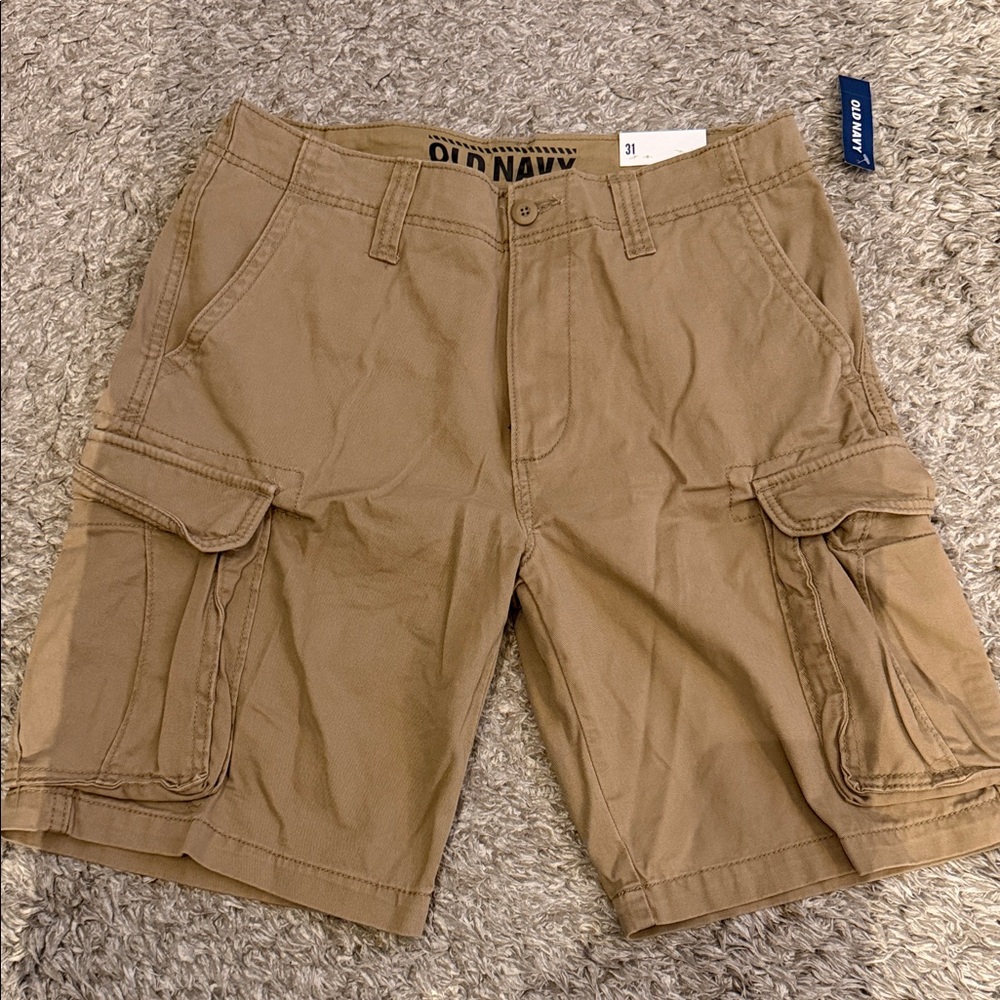 Old Navy Men's Tan Cargo Shorts